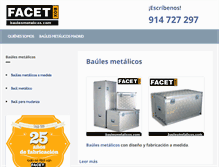 Tablet Screenshot of baulesmetalicos.com